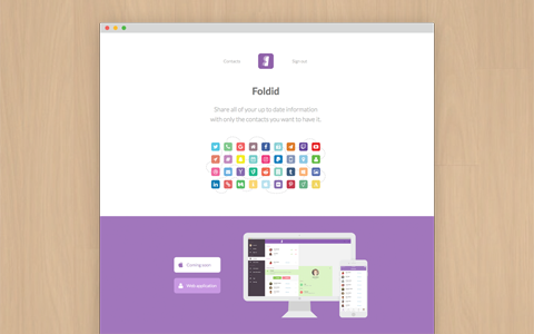 Foldid Contacts preview image